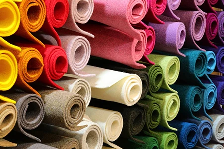Mixed wool felt