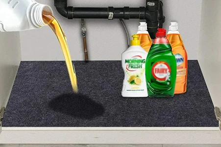 Water-absorbent felt