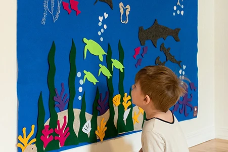 Decorative felt