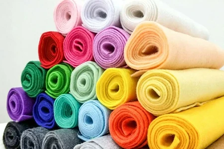 Mixed wool felt