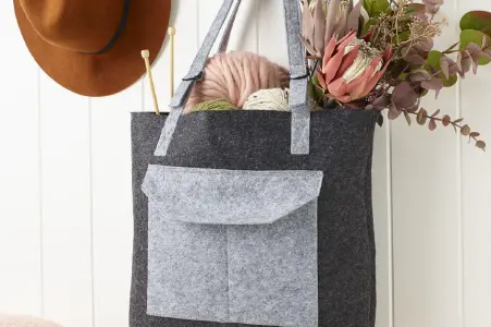 wool felt bag