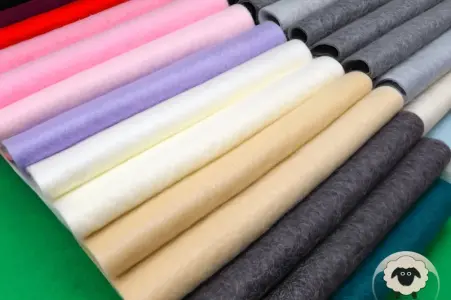 wool polyester blend felt