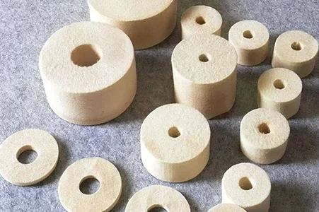 wool felt polishing wheel